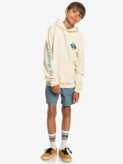 Quiksilver Colour Flow - Sweat à Capuche Pour Garçon 8-16 Ans -Surf Soldes eqbft03820 quiksilverw wdw0 frt9