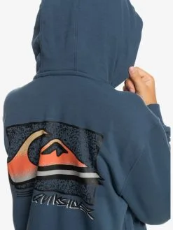 Quiksilver Retro Fade - Sweat à Capuche Zippé Pour Garçon 8-16 Ans -Surf Soldes eqbft03821 quiksilverw byg0 bck2