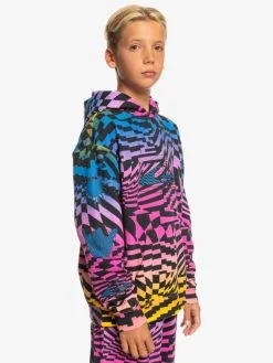 Quiksilver Radical Times - Sweat à Capuche Oversize Pour Garçon 8-16 Ans -Surf Soldes eqbft03824 quiksilverw mmy6 frt2