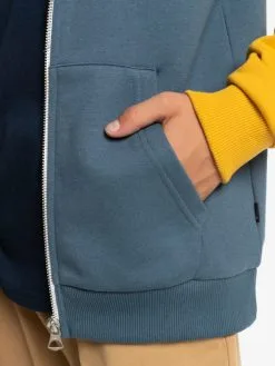 Quiksilver Easy Day - Sweat à Capuche Zippé Pour Garçon 8-16 Ans -Surf Soldes eqbft03831 quiksilverw byg0 frt3