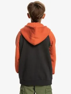 Quiksilver Easy Day - Sweat à Capuche Zippé Pour Garçon 8-16 Ans -Surf Soldes eqbft03831 quiksilverw kqz0 bck1
