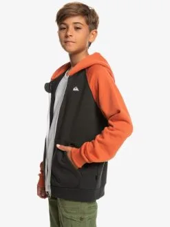 Quiksilver Easy Day - Sweat à Capuche Zippé Pour Garçon 8-16 Ans -Surf Soldes eqbft03831 quiksilverw kqz0 frt2