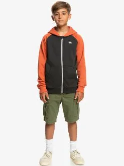 Quiksilver Easy Day - Sweat à Capuche Zippé Pour Garçon 8-16 Ans -Surf Soldes eqbft03831 quiksilverw kqz0 frt9