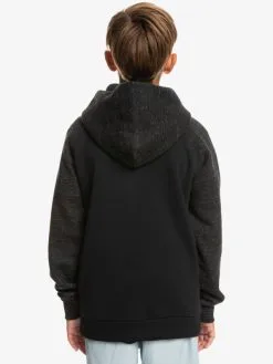 Quiksilver Easy Day - Sweat à Capuche Zippé Pour Garçon 8-16 Ans -Surf Soldes eqbft03831 quiksilverw kvj0 bck1
