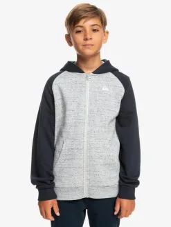 Quiksilver Easy Day - Sweat à Capuche Zippé Pour Garçon 8-16 Ans -Surf Soldes eqbft03831 quiksilverw sjsh frt3
