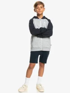 Quiksilver Easy Day - Sweat à Capuche Zippé Pour Garçon 8-16 Ans -Surf Soldes eqbft03831 quiksilverw sjsh frt9