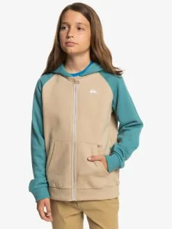 Quiksilver Easy Day - Sweat à Capuche Zippé Pour Garçon 8-16 Ans -Surf Soldes eqbft03831 quiksilverw thz0 frt1