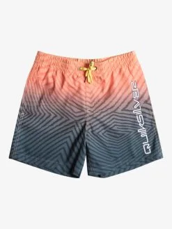 Quiksilver Everyday Warped Logo 14" - Short De Bain Pour Garçon 8-16 Ans