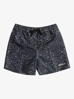 Quiksilver Saturn 14" - Short De Bain Pour Garçon 8-16 Ans
