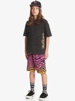 Quiksilver Radical Times - T-shirt Pour Garçon 8-16 Ans -Surf Soldes eqbkt03326 quiksilverw kvj6 frt9