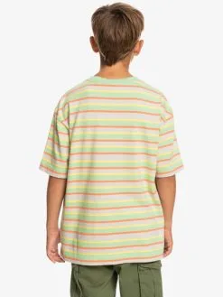 Quiksilver New Stripe - T-shirt Pour Garçon 8-16 Ans -Surf Soldes eqbkt03327 quiksilverw gfe3 bck1
