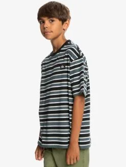 Quiksilver New Stripe - T-shirt Pour Garçon 8-16 Ans -Surf Soldes eqbkt03327 quiksilverw kvj3 frt2