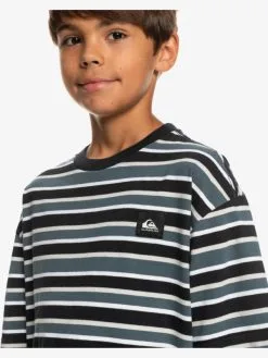 Quiksilver New Stripe - T-shirt Pour Garçon 8-16 Ans -Surf Soldes eqbkt03327 quiksilverw kvj3 frt3