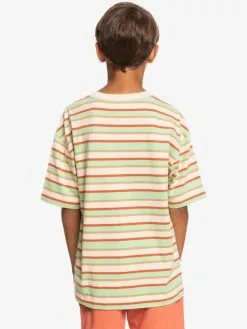 Quiksilver New Stripe - T-shirt Pour Garçon 8-16 Ans -Surf Soldes eqbkt03327 quiksilverw wdw3 bck1