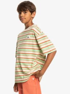 Quiksilver New Stripe - T-shirt Pour Garçon 8-16 Ans -Surf Soldes eqbkt03327 quiksilverw wdw3 frt2