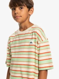 Quiksilver New Stripe - T-shirt Pour Garçon 8-16 Ans -Surf Soldes eqbkt03327 quiksilverw wdw3 frt3