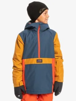 Quiksilver Steeze 2022 - Veste De Snow Technique Pour Garçon -Surf Soldes eqbtj03163 quiksilverw bsn0 frt3