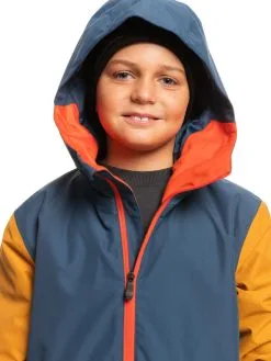 Quiksilver Steeze 2022 - Veste De Snow Technique Pour Garçon -Surf Soldes eqbtj03163 quiksilverw bsn0 frt5
