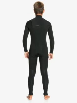 Quiksilver 4/3mm Everyday Sessions - Combinaison Chest Zip Pour Garçon 17 Quiksilver 4/3mm Everyday Sessions - Combinaison Chest Zip Pour Garçon -Surf Soldes eqbw103067 quiksilverw kvd0 bck1
