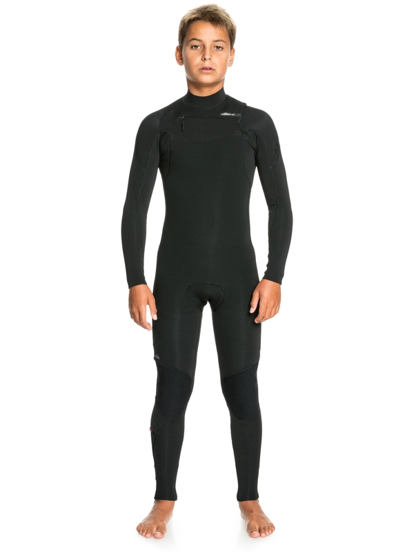 Quiksilver 4/3mm Everyday Sessions - Combinaison Chest Zip Pour Garçon 1 Quiksilver 4/3mm Everyday Sessions - Combinaison Chest Zip Pour Garçon