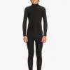 Quiksilver 3/2mm Everyday Sessions - Combinaison De Surf Zip Poitrine Pour Garçon