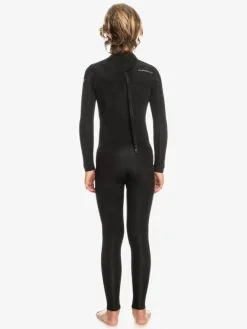 Quiksilver 3/2mm Everyday Sessions - Combinaison De Surf Back Zip Pour Garçon 8-16 Ans -Surf Soldes eqbw103098 quiksilverw kvd0 bck1