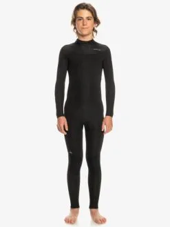 Quiksilver 3/2mm Everyday Sessions - Combinaison De Surf Back Zip Pour Garçon 8-16 Ans
