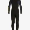 Quiksilver 4/3mm Everyday Sessions - Combinaison De Surf Back Zip Pour Garçon 8-16 Ans