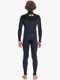 Quiksilver 3/2mm Everyday Sessions - Combinaison De Surf Zip Poitrine Pour Garçon -Surf Soldes eqbw103103 quiksilverw ktp0 bck1