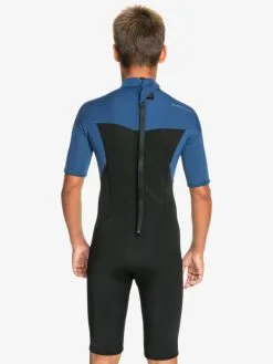 Quiksilver 2/2mm Everyday Sessions - Springsuit Back Zip Pour Garçon -Surf Soldes eqbw503018 quiksilverw xkkb bck1