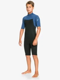 Quiksilver 2/2mm Everyday Sessions - Springsuit Back Zip Pour Garçon -Surf Soldes eqbw503018 quiksilverw xkkb frt9