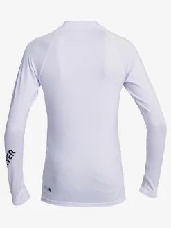 Quiksilver All Time - Lycra Manches Longues UPF 50 Pour Garçon 8-16 Ans -Surf Soldes eqbwr03128 alltimelongsleeverashguardv wbb0 bck1