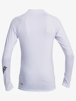 Quiksilver All Time - Lycra Manches Longues UPF 50 Pour Garçon 8-16 Ans -Surf Soldes eqbwr03128 quiksilverv wbb0 bck1