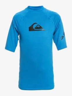 Quiksilver All Time - Lycra Manches Courtes UPF 50 Pour Garçon 8-16 Ans -Surf Soldes eqbwr03212 quiksilverv brth frt1