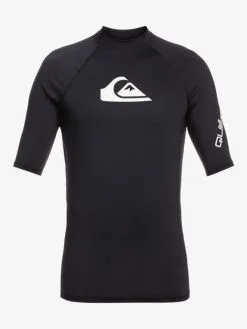 Quiksilver All Time - Lycra Manches Courtes UPF 50 Pour Garçon 8-16 Ans