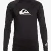 Quiksilver All Time - Lycra Manches Longues UPF 50 Pour Garçon 8-16 Ans