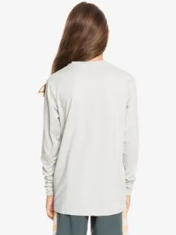 Quiksilver Heritage Heather - Surf-tee Manches Longues UPF 50 Pour Garçon 8-16 Ans -Surf Soldes eqbwr03217 quiksilverw sfvh bck1