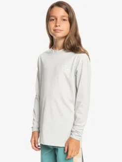 Quiksilver Heritage Heather - Surf-tee Manches Longues UPF 50 Pour Garçon 8-16 Ans -Surf Soldes eqbwr03217 quiksilverw sfvh frt2