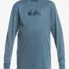 Quiksilver Solid Streak - Surf Tee Manches Longues UPF 50 Pour Garçon 8-16 Ans