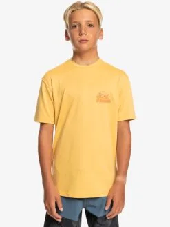 Quiksilver Mix Session - T-shirt De Surf à Manches Courtes Pour Garçon 8-16 Ans