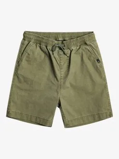 Quiksilver Taxer - Short Taille élastique Pour Garçon 8-16 Ans