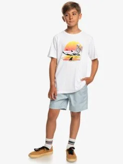 Quiksilver Taxer - Short Taille élastique Pour Garçon 8-16 Ans -Surf Soldes eqbws03330 quiksilverw bfy0 frt9