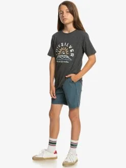 Quiksilver Taxer - Short Taille élastique Pour Garçon 8-16 Ans -Surf Soldes eqbws03330 quiksilverw bsl0 frt9