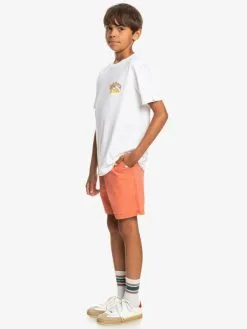 Quiksilver Taxer - Short Taille élastique Pour Garçon 8-16 Ans -Surf Soldes eqbws03330 quiksilverw cms0 frt9