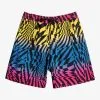 Quiksilver Radical Out - Short Taille élastique Pour Garçon 8-16 Ans