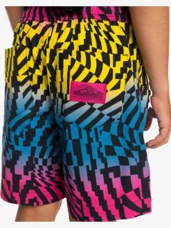 Quiksilver Radical Out - Short Taille élastique Pour Garçon 8-16 Ans -Surf Soldes eqbws03353 quiksilverw mmy6 bck2