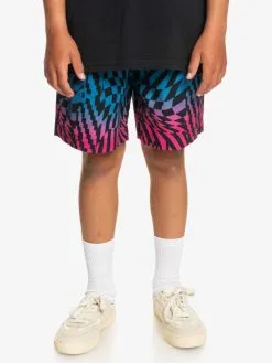 Quiksilver Radical Out - Short Taille élastique Pour Garçon 8-16 Ans -Surf Soldes eqbws03353 quiksilverw mmy6 frt1
