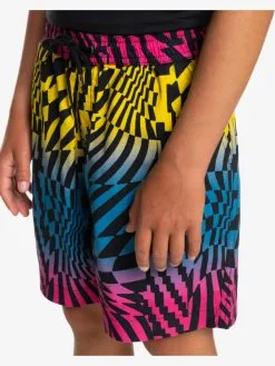 Quiksilver Radical Out - Short Taille élastique Pour Garçon 8-16 Ans -Surf Soldes eqbws03353 quiksilverw mmy6 frt3