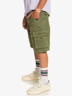 Quiksilver Cargo To Surf - Short Cargo Pour Garçon 8-16 Ans -Surf Soldes eqbws03354 quiksilverw gph0 frt2