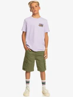 Quiksilver Cargo To Surf - Short Cargo Pour Garçon 8-16 Ans -Surf Soldes eqbws03354 quiksilverw gph0 frt9